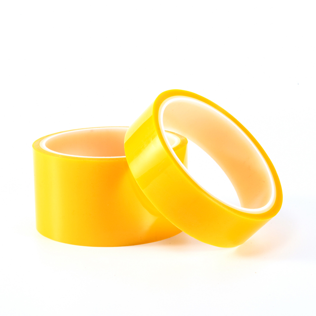 Yellow PET Silicone Tape