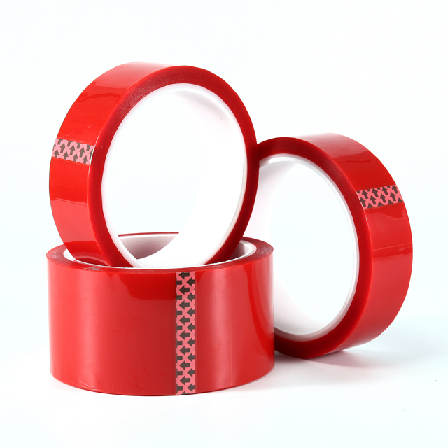 Red PET Silicone Tape